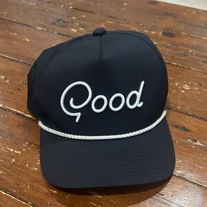 Good Good Golf SnapBack - Black, White